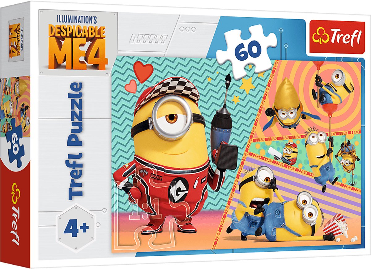 Trefl Minions-Puzzle – 60 Teile – ab 4 Jahren