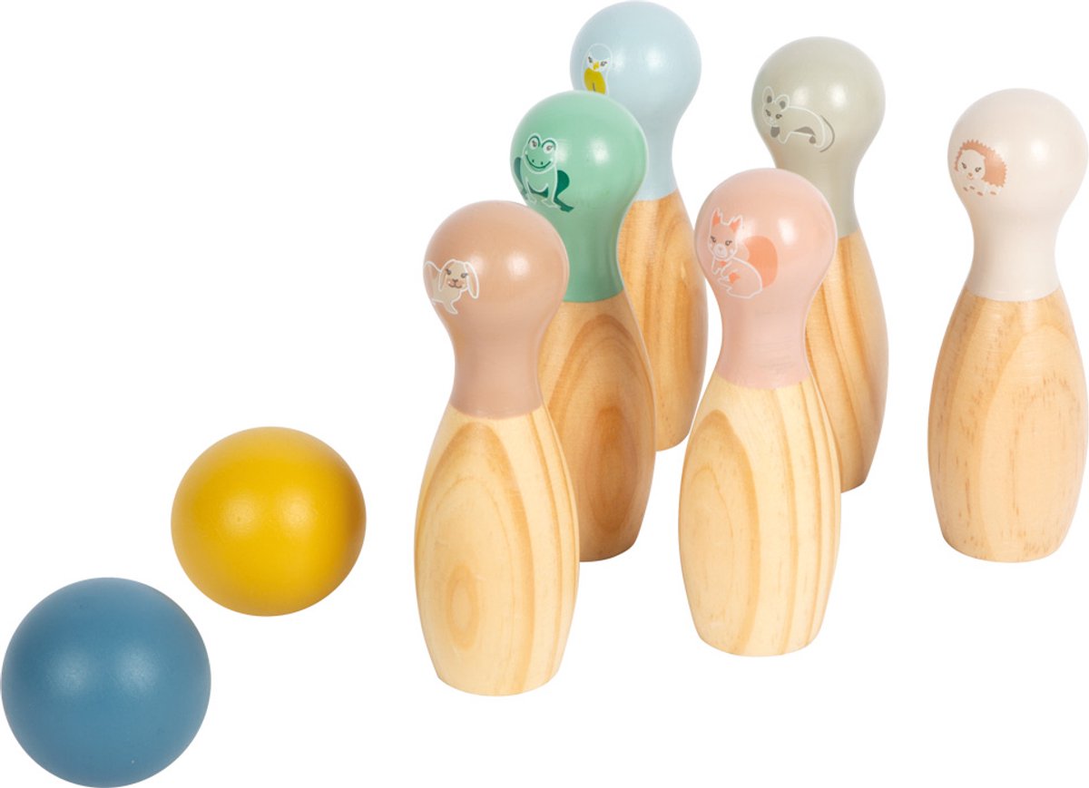 Small Foot - Bowlingspiel Garden Buddies - 8-tlg.