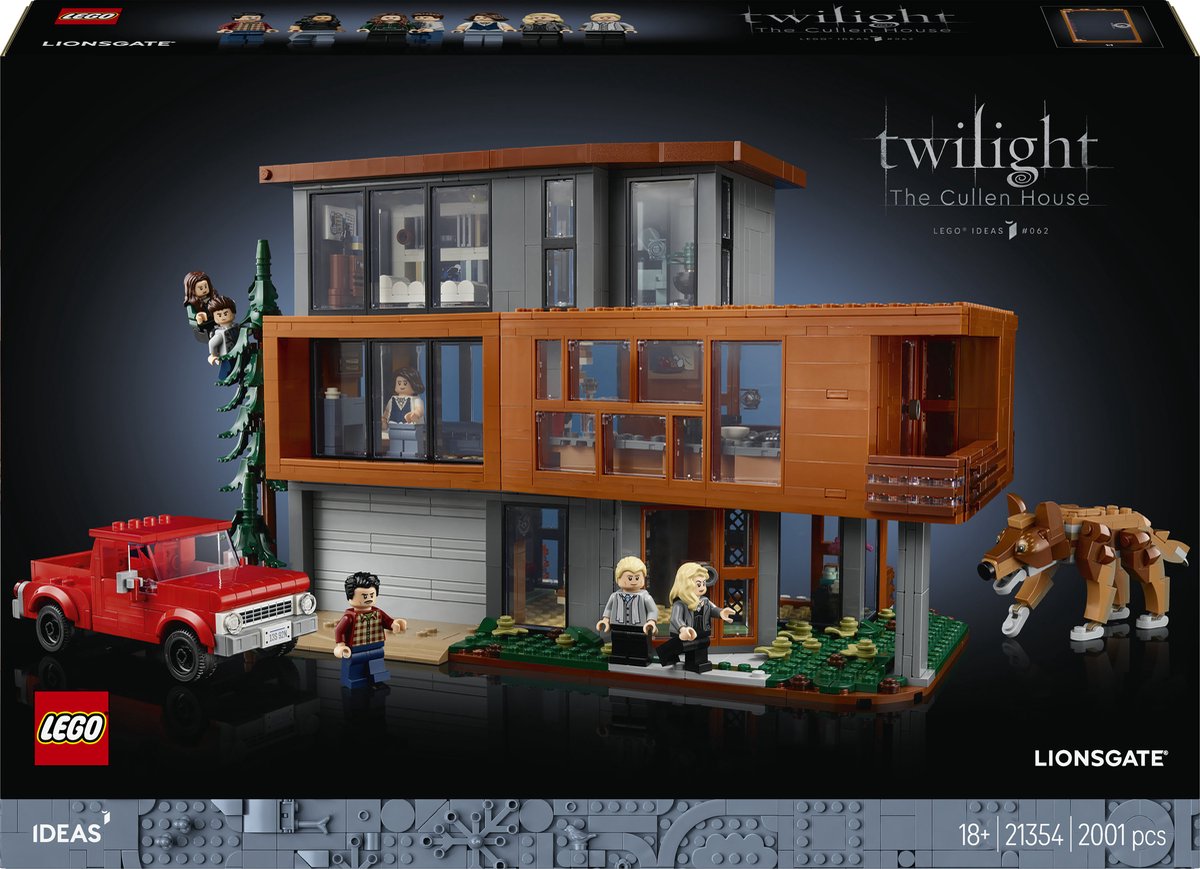 Lego® Ideen Dämmerung: Das Haus der Familie Cullen – 21354