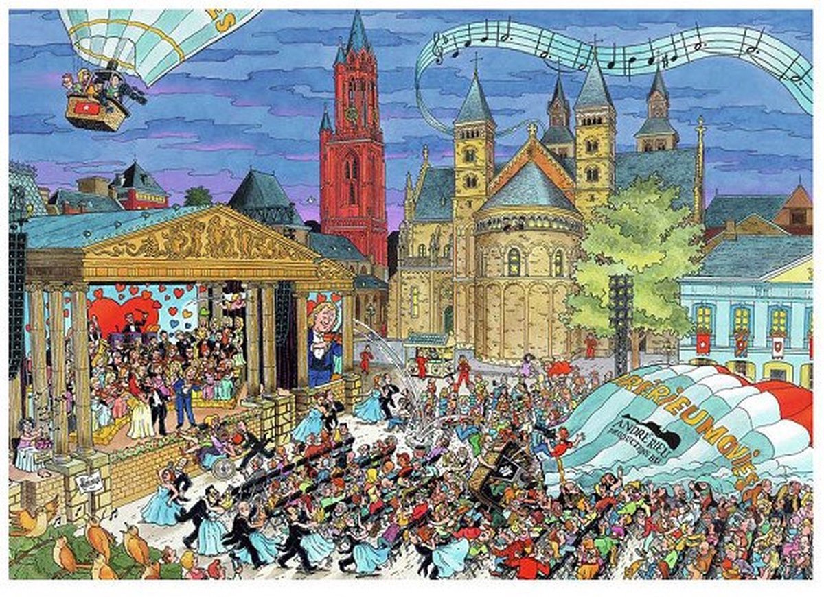 Ravensburger Puzzle Fleroux Maastricht, 1000 Teile.