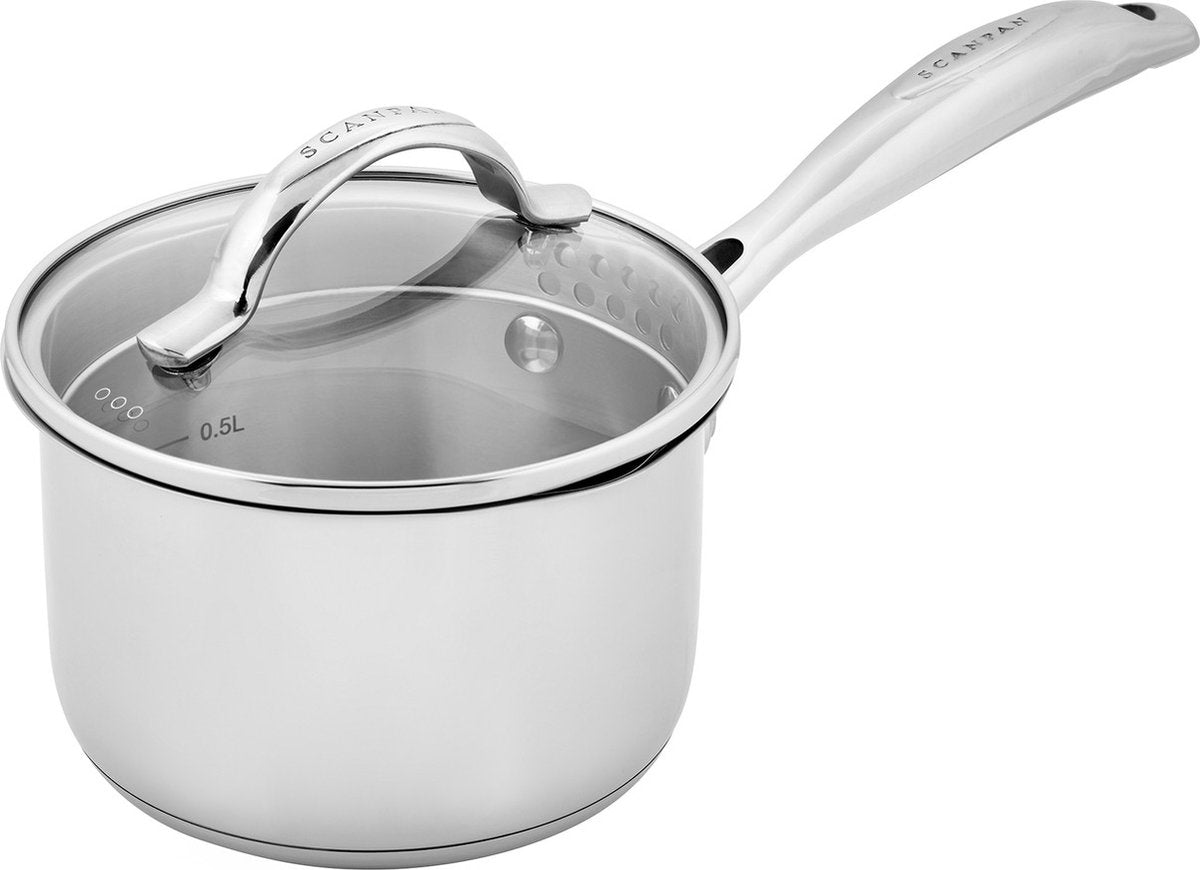 Scanpan Kochtopf mit Glasdeckel 14cm Stk