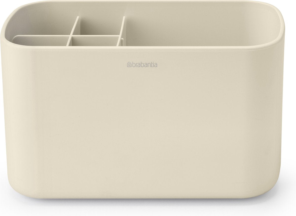 Brabantia erneuern Zahnbürstenhalter – 11 x 19,6 x 9,9 cm – sanftes Beige