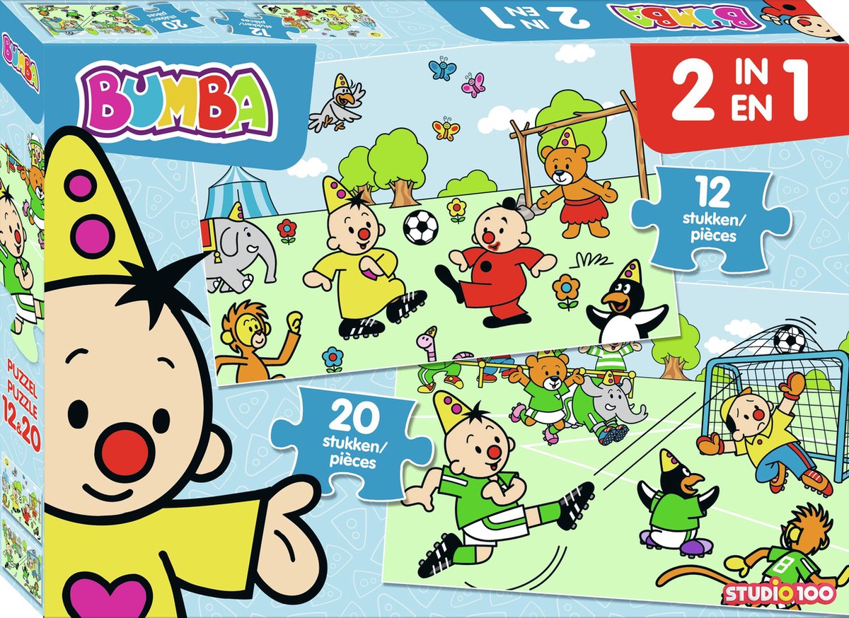 Studio 100 Bumba-Puzzle-Fußball