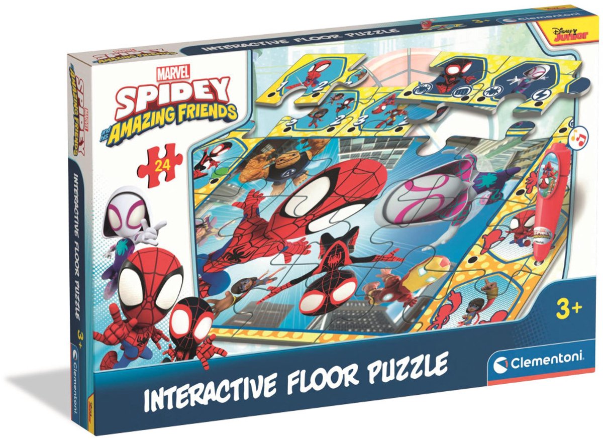 Interaktives Spider-Man-Bodenpuzzle Spidey – 16686 Teile