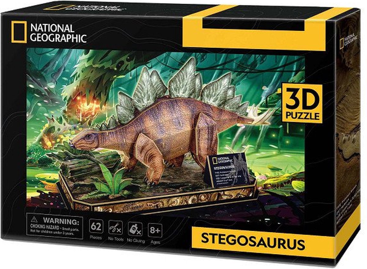 National Geographic 3D-Puzzle Stegosaurus