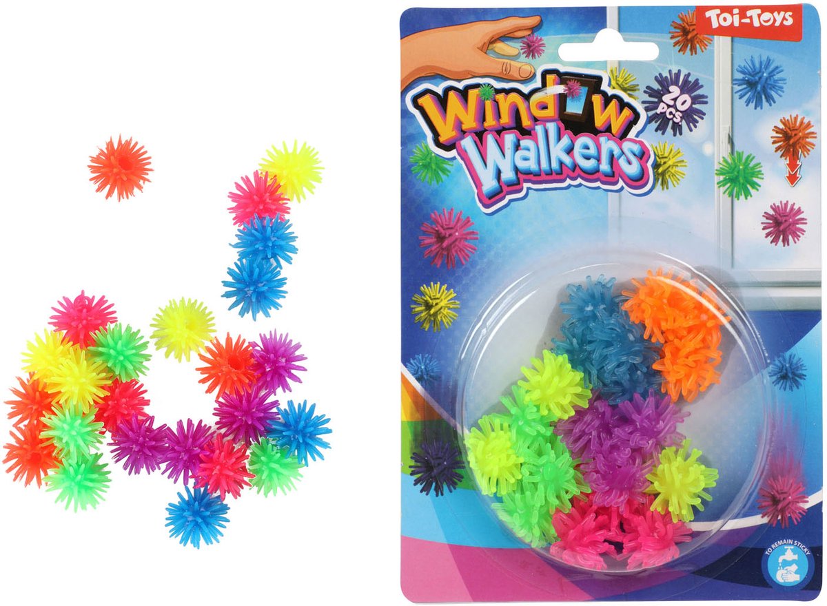 Toi-toys Window Crawlers Kugelball, 20 Stk.