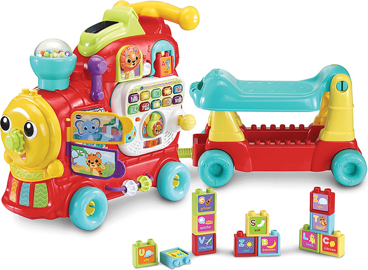 Vtech Baby Drive Lernbuchstaben-Lokomotive – interaktives Lernspielzeug – Zahlen, Farben und Buchstaben – Geschenk – Babyspielzeug 1 Jahr bis 3 Jahre