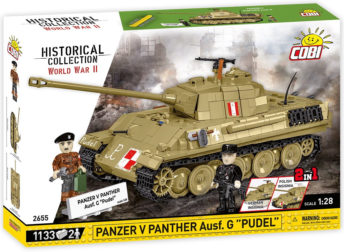 Cobi 2655 panzer v panther ausf. g pudel