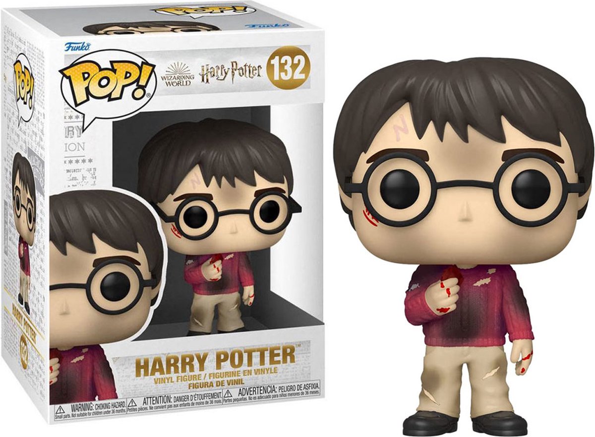 Funko Harry Potter Sammelfigur Pop! Filme Harry mit dem Stein 9 cm mehrfarbig