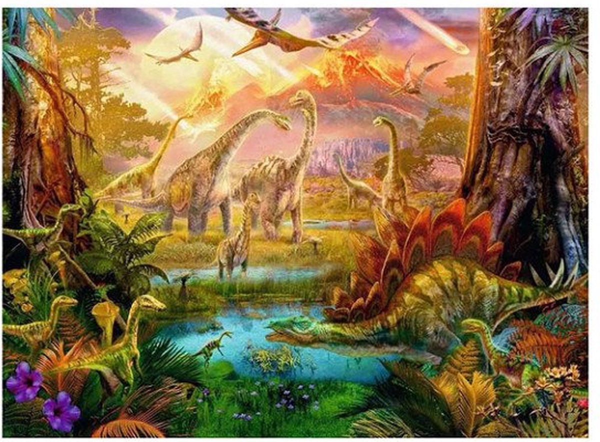 Ravensburger Puzzle Dinosaurier-Puzzle – 500 Teile.