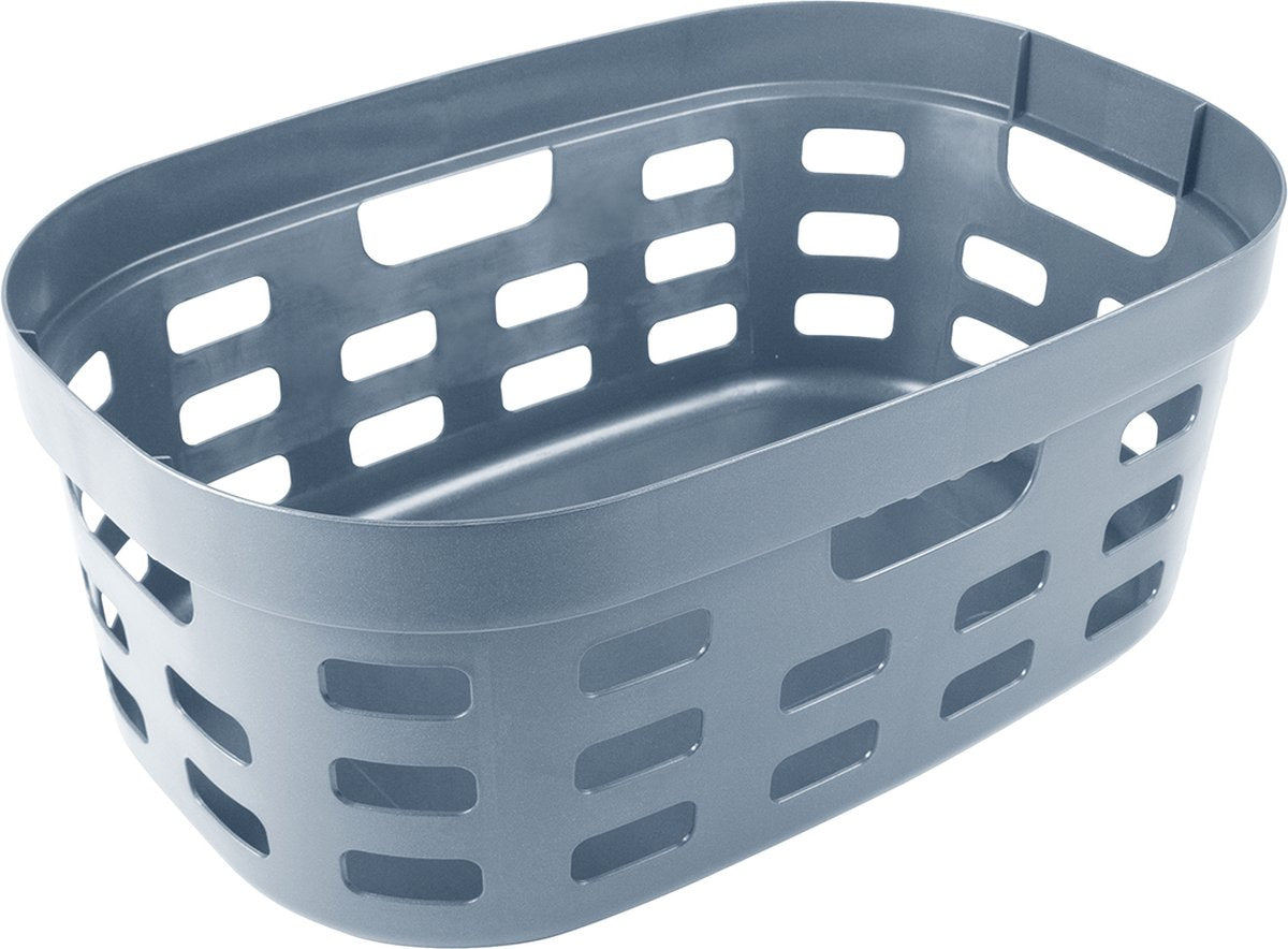 Sunware Sigma Home Wäschekorb 45l – 59,8 x 39,2 x 23,9 cm – blau