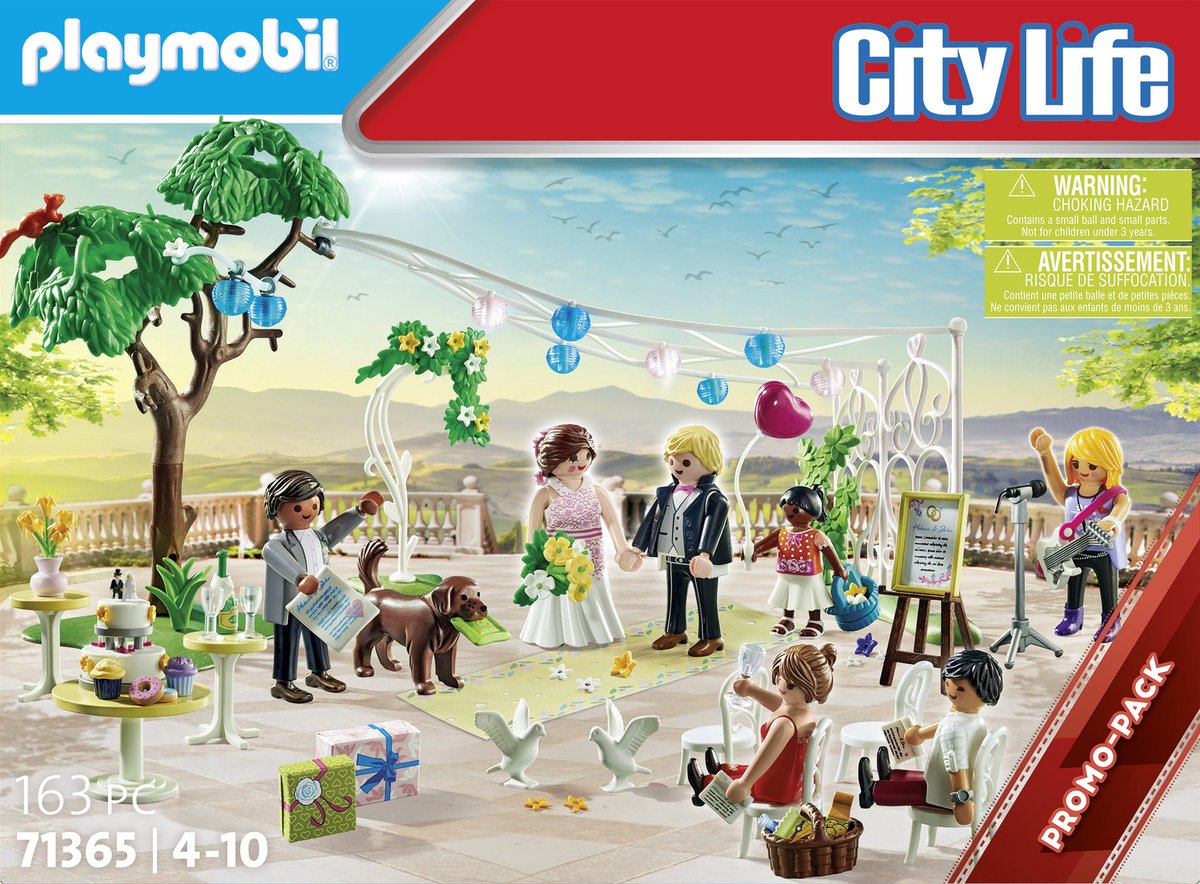 Ty Playmobil 71365 Ci Life Hochzeitsempfang
