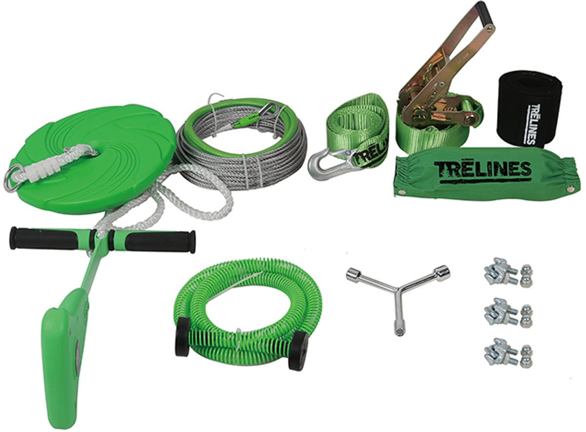 Trelines Zipline 30m - - ab 8 Jahren