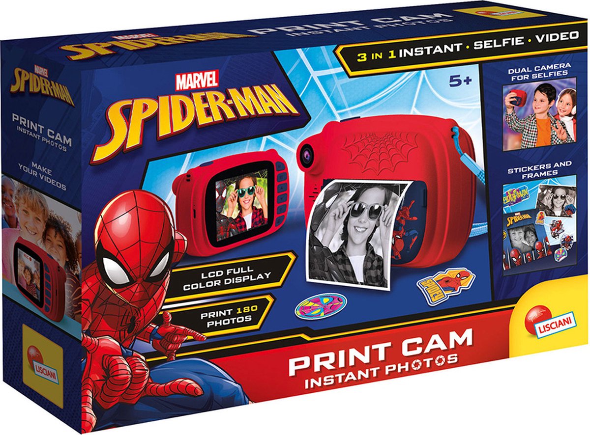 Lisciani Spider-Man-Print-Kamera