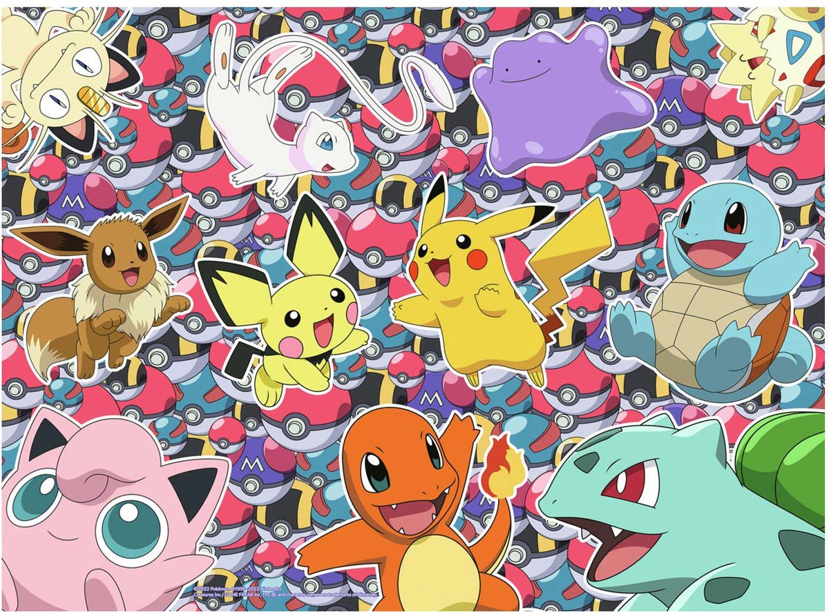 Ravensburger Puzzle Pokémon 100 XL Teile