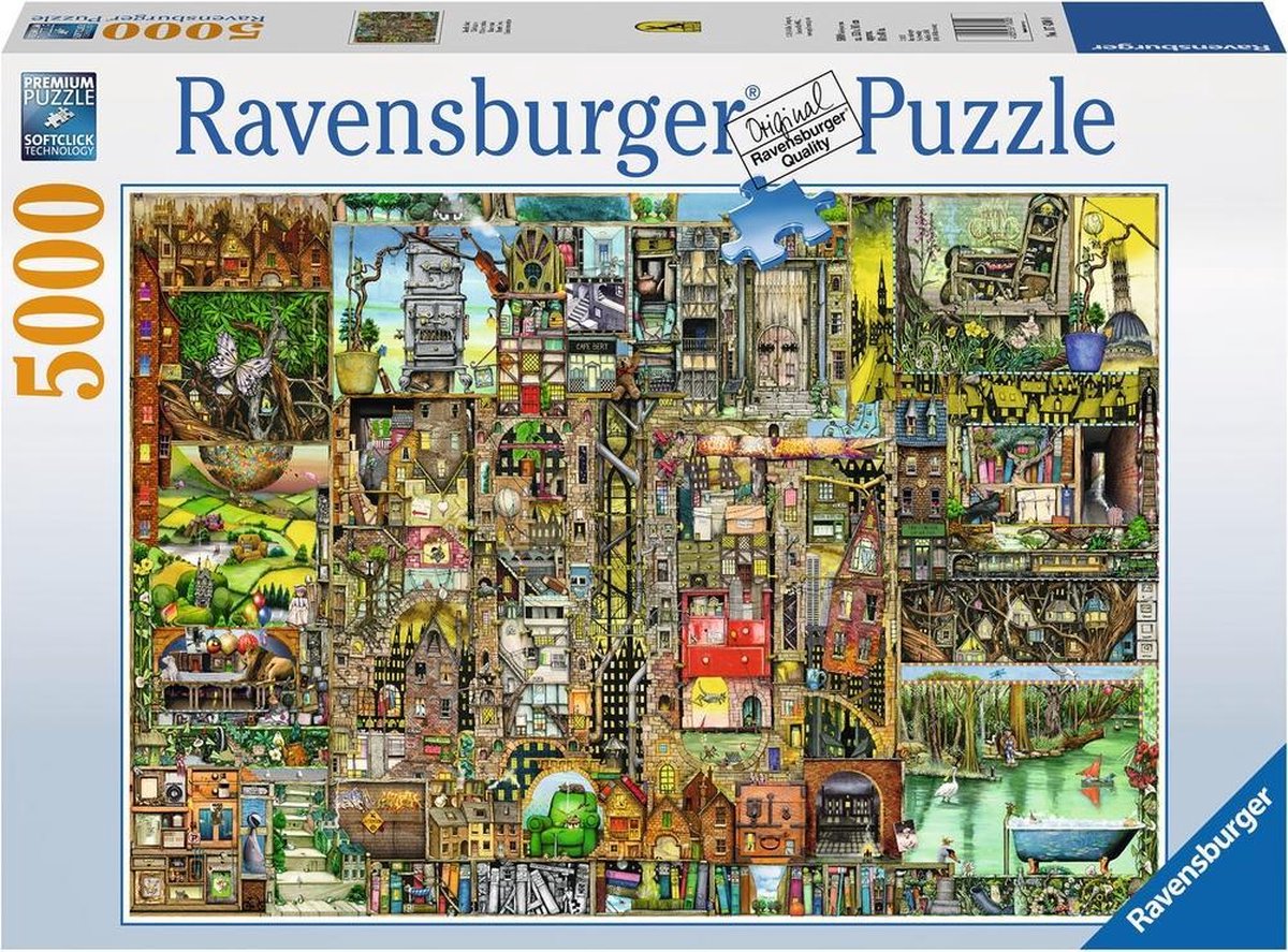 Ravensburger Puzzle „Weird Town“ Colin Thompson (5000 Teile)