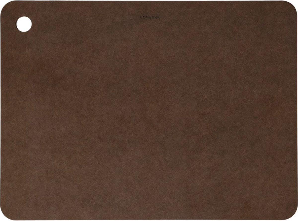 Combekk snijplank - 100% gerecycled papier - microplasticvrij - antibacterieel - vaatwasserbestendig - 28 x 38 cm - bruin