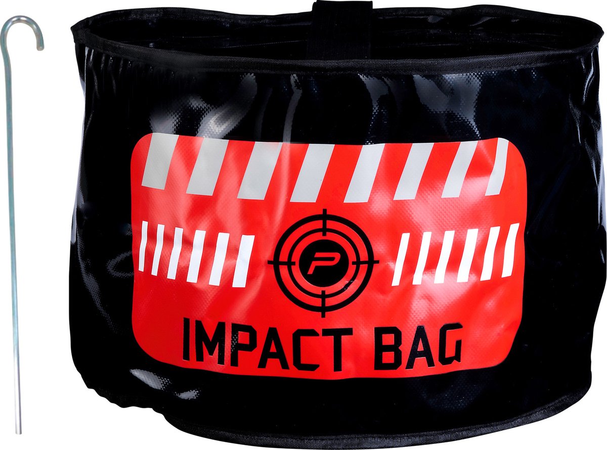 Pure2improve golf impact tas 23x8x25 cm zwart p2i190020