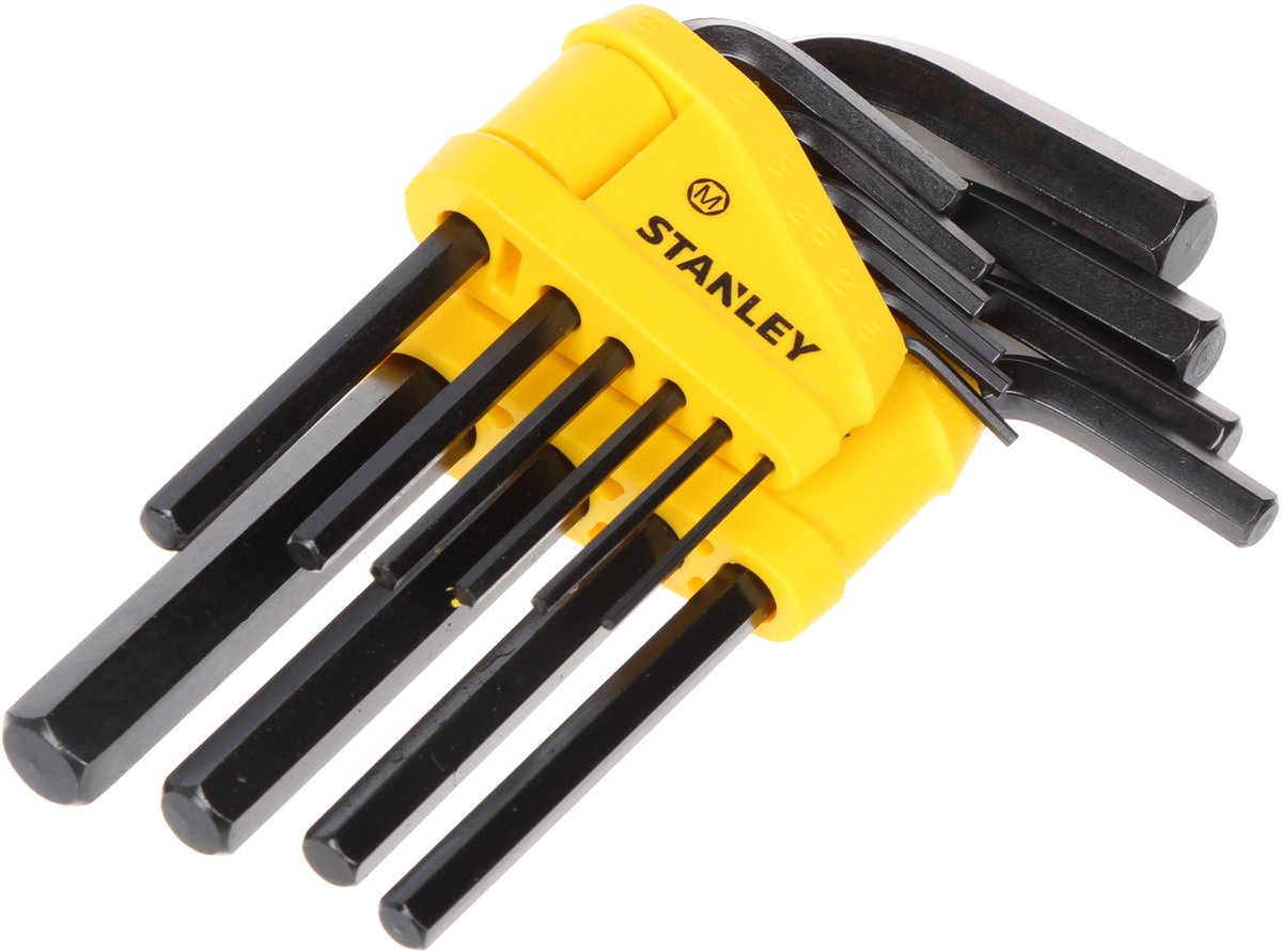Stanley Winkelschlüsselsatz 10-teilig 1,5-10 mm 0-69-253