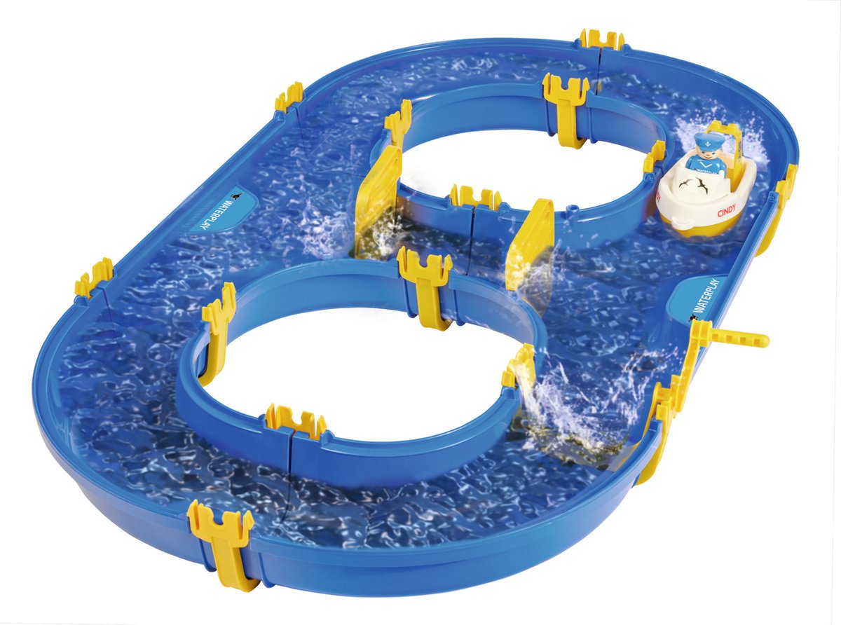 Groß – Wasserspiel Rotterdam – Wasserbahn – ab 3 Jahren