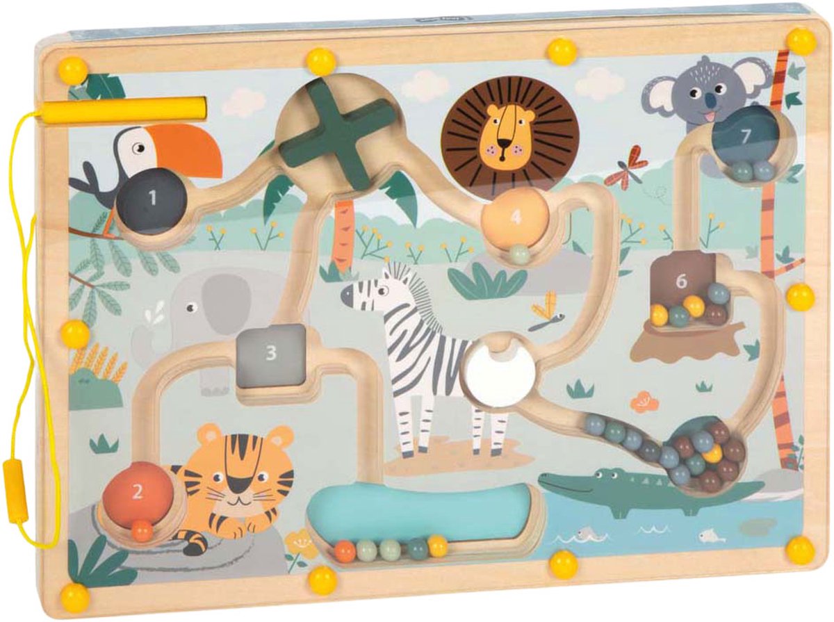 Small Foot – magnetische Labyrinth-Safari
