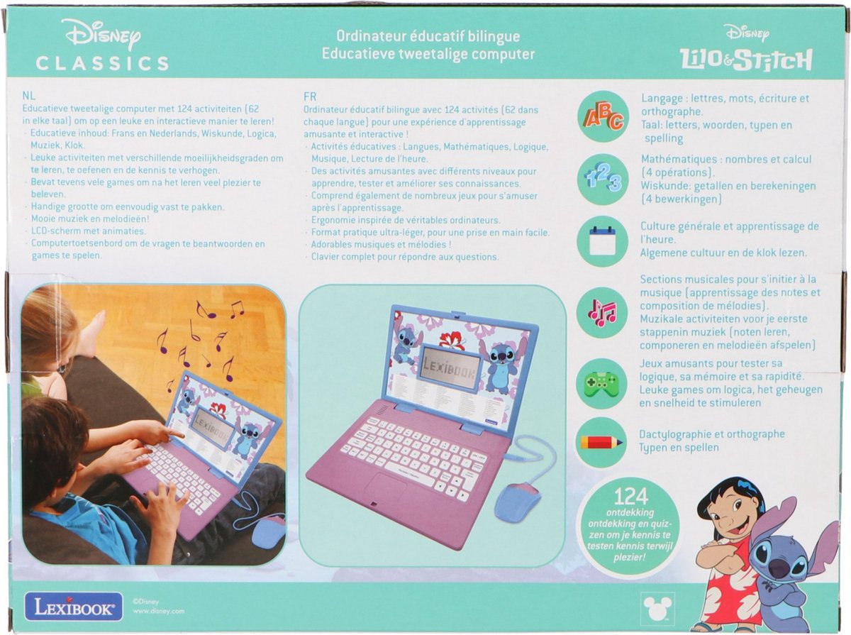 Stitch Laptop Niederländisch Französisch