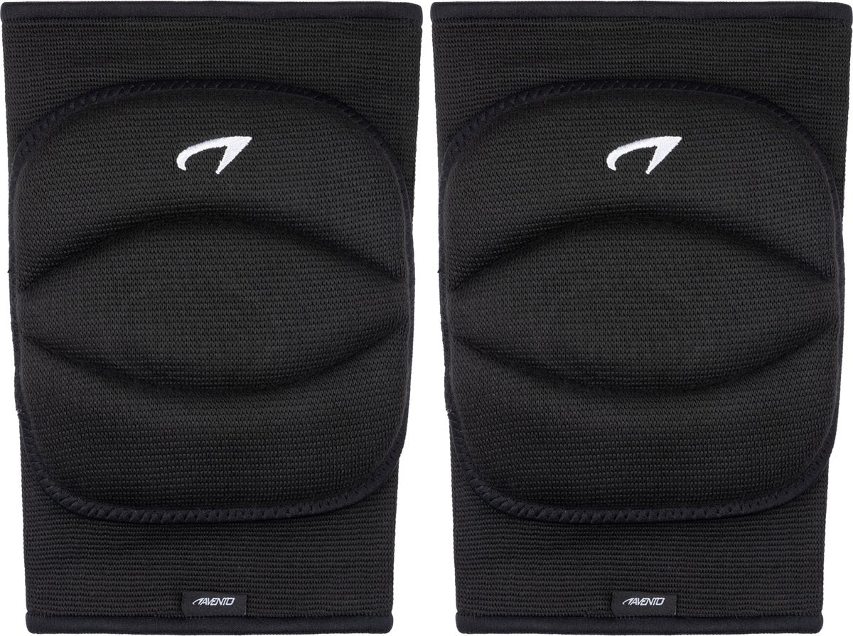 Avento - volleybal kniebeschermers - zachte padding - xs s - zwart