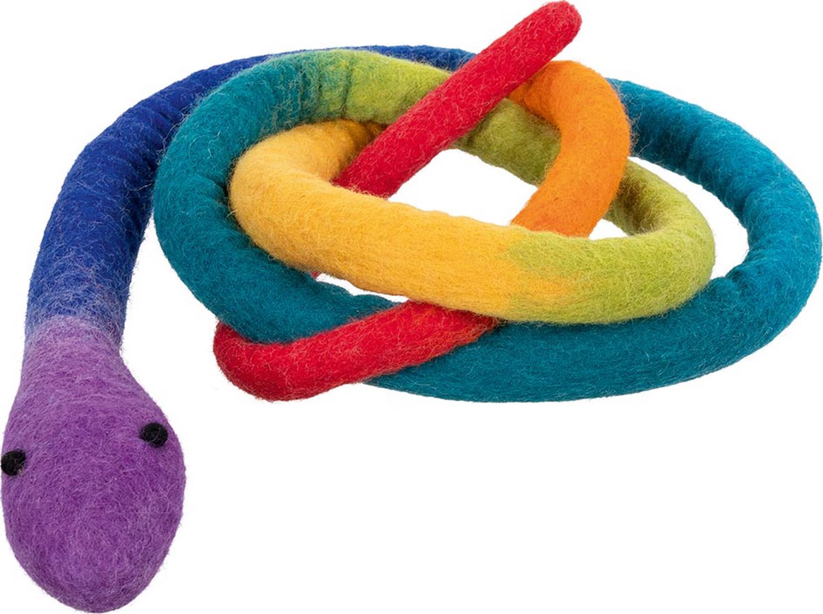 Goki fühlte eine Schlangenboa