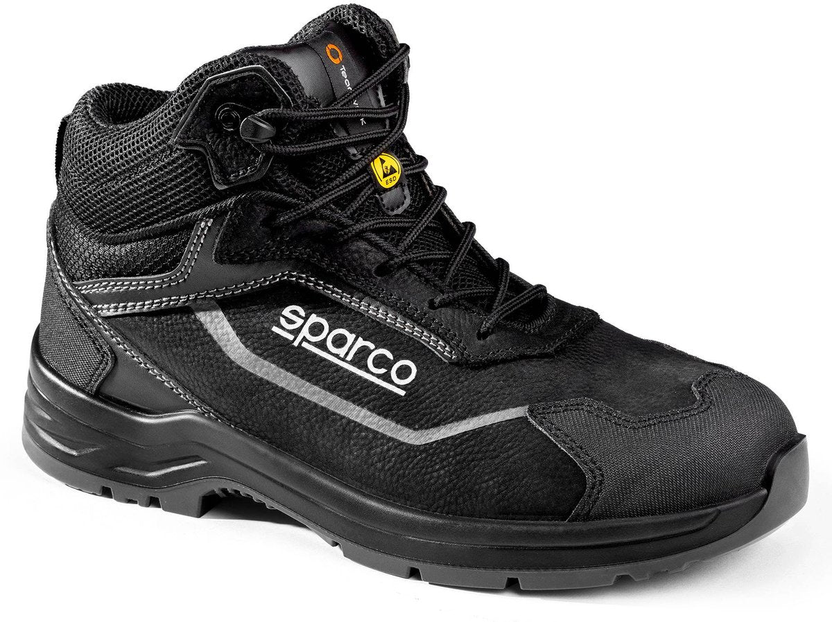 Sparco Arbeitsschuhe S3S – Indy Oscar – Schwarz – Schwarz – 43