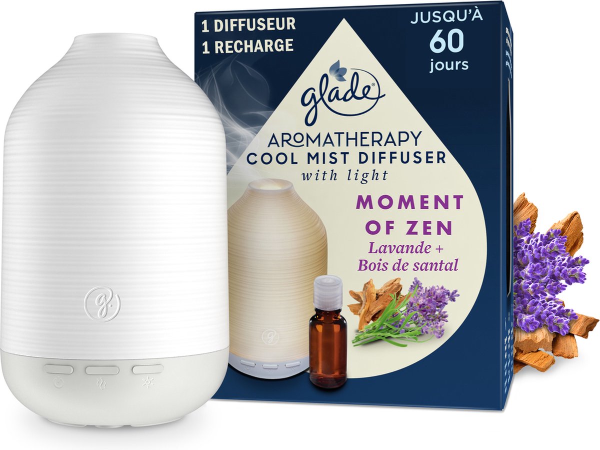 Glade Aromatherapie Cool Mist Diffusorhalter Moment of Zen
