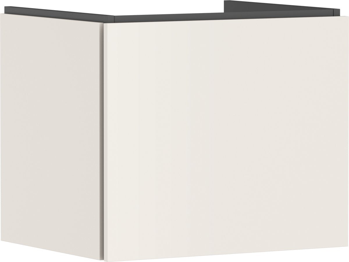 Hansgrohe xilesa e – Badmöbel – Größe 580 470 mm – 1 Schublade – für Waschbecken – Sand mattbeige