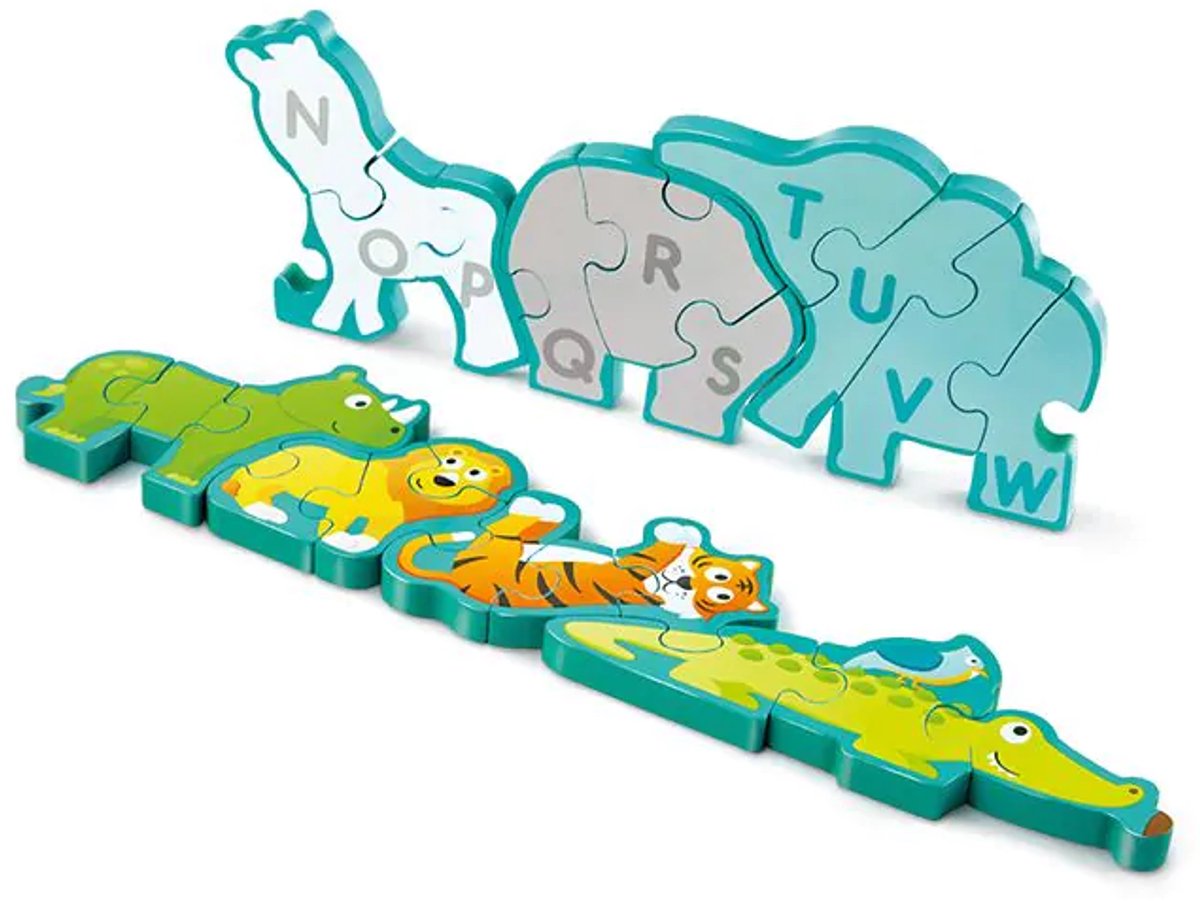 Hape alphabet tierparade