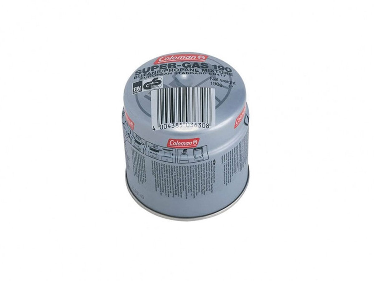 Coleman - Punktionsgaskartusche mit Sicherheitsventil 190g - Metall - Propan - Butan - Gaskanister