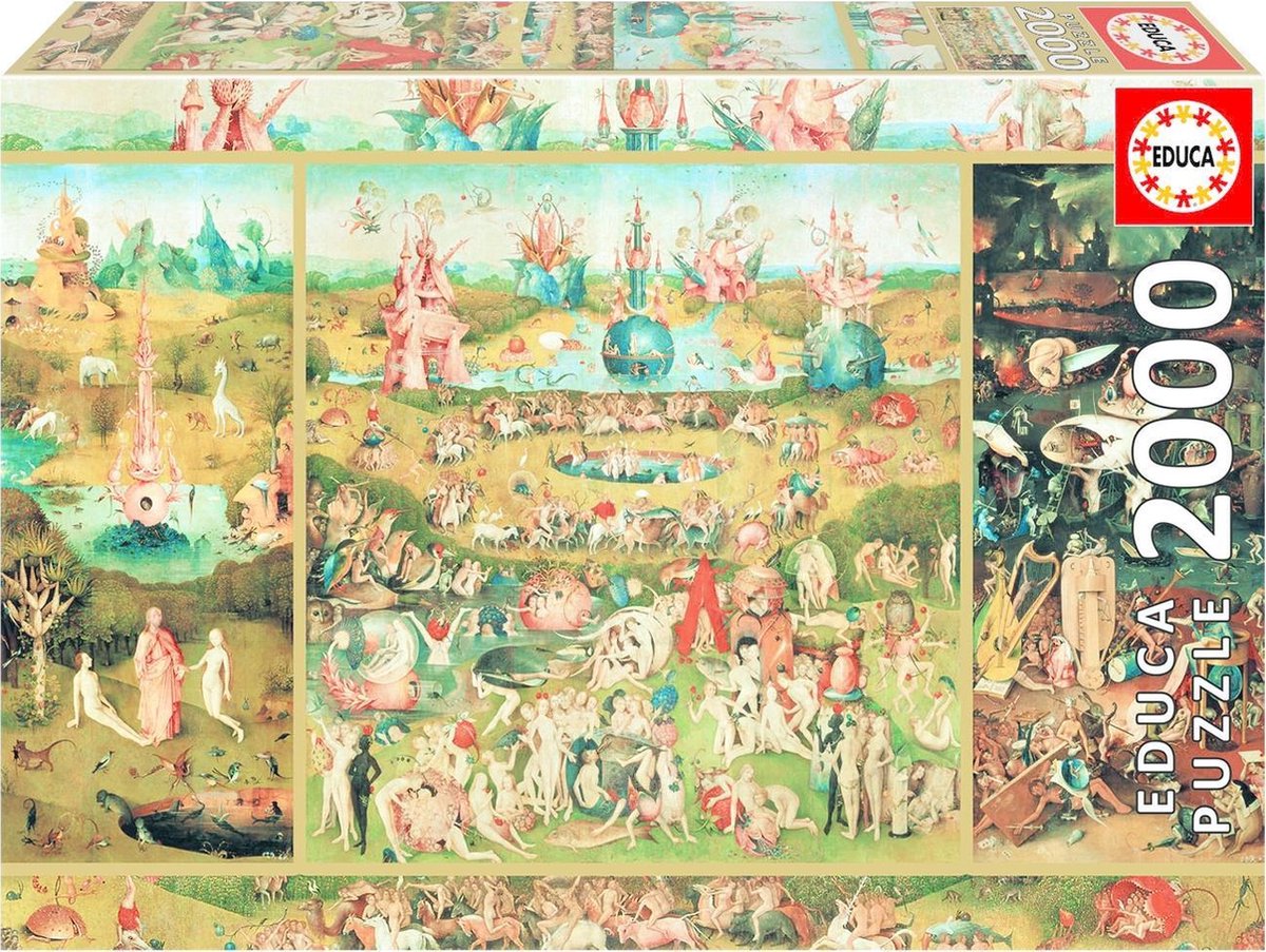 Educa Garten der Freuden – 2000 Teile