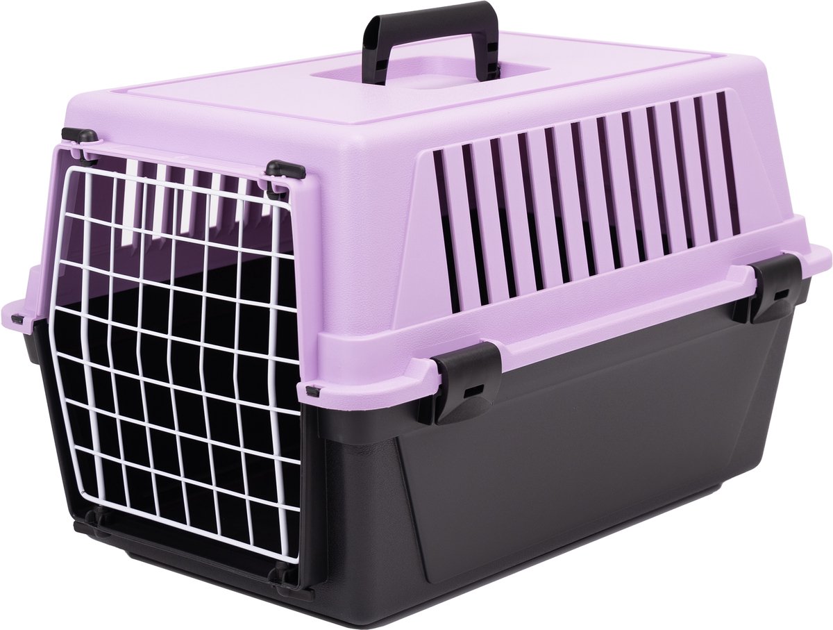 Ferplast Transportbox Atlas 10 – Katzentransportbox – Lila