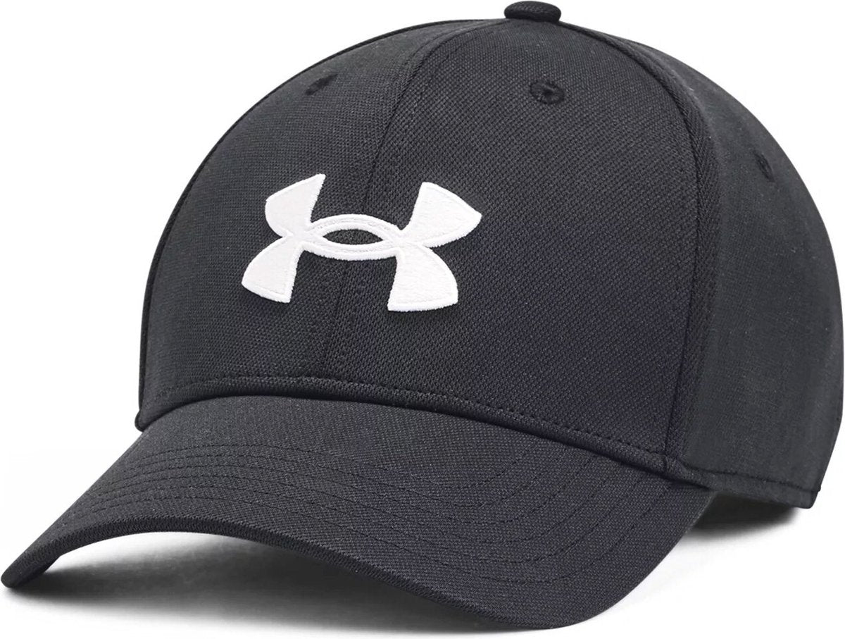 Under Armour M Blitzing Low Adj-Blk Herrenkappe – Schwarz – Weiß