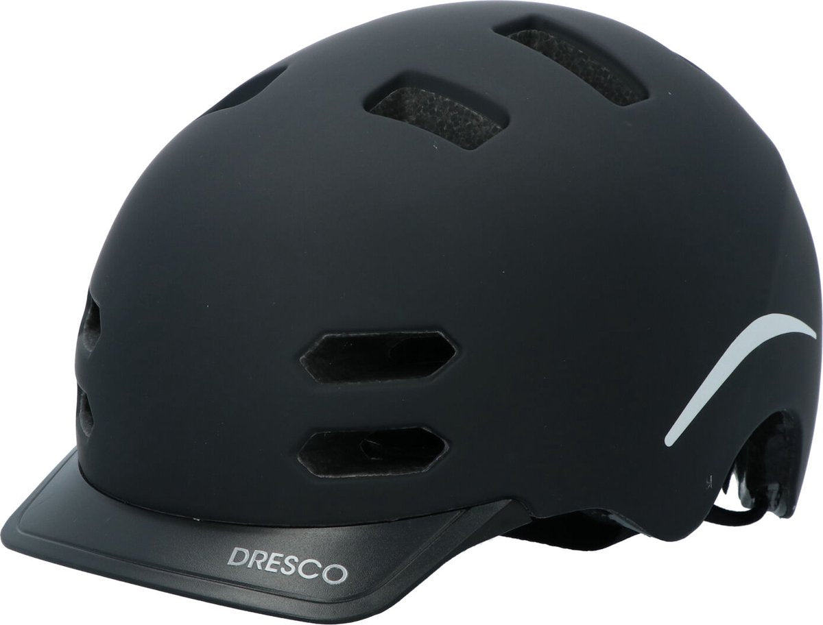 DRESCO Urban Pedelec Fietshelm Large Black 58-61 cm