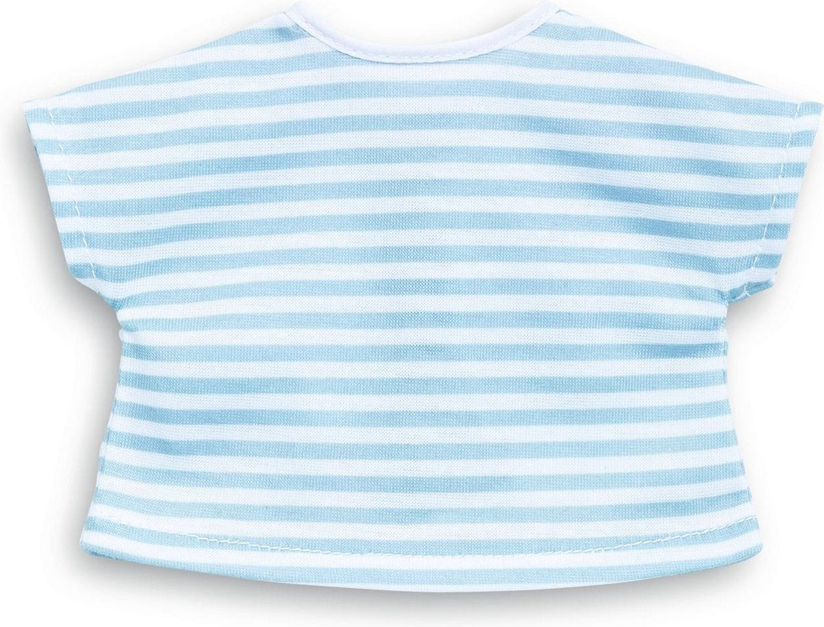 Corolle Ma Clothing gestreiftes T-Shirt – Grau 36 cm