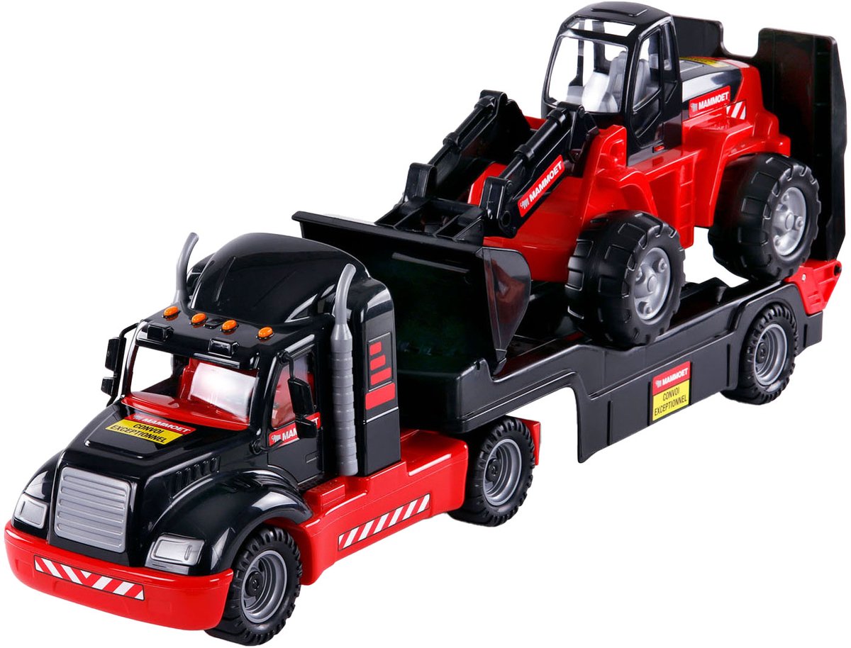 Cavallino Mammoet Torpedo Truck mit Bulldozer, Skala 1:16