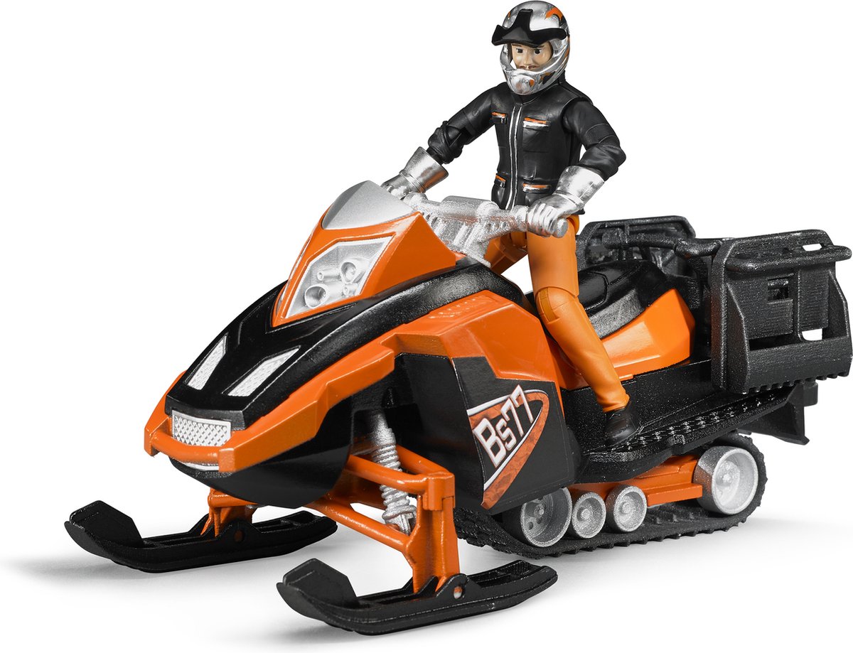 Bruder - Schneemobil mit Fahrer und Zubehör (br63101)