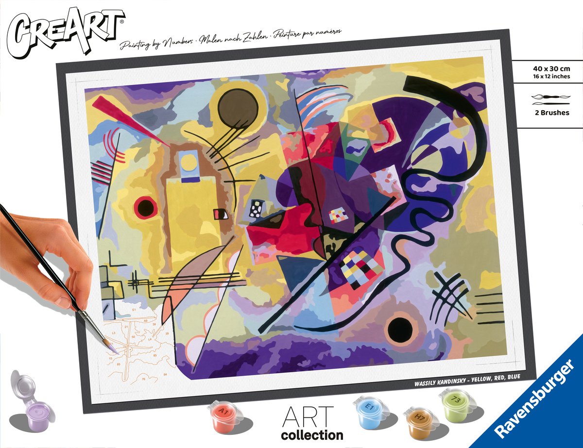 Ravensburger Creart Painting bei Number - Yello Kandinsky