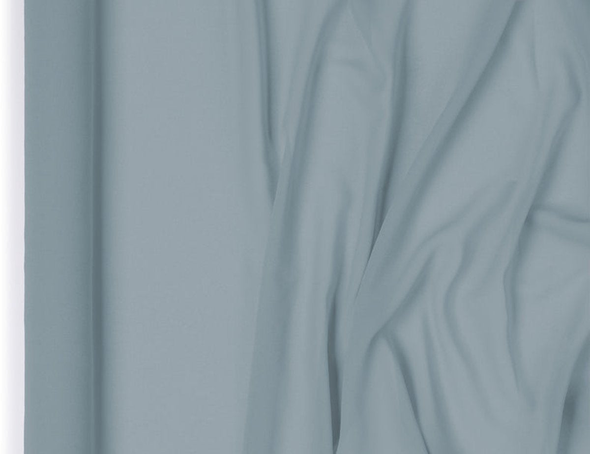 Partydeco Chiffon-Tischläufer, Nebelblau, 0,48 x 5 m