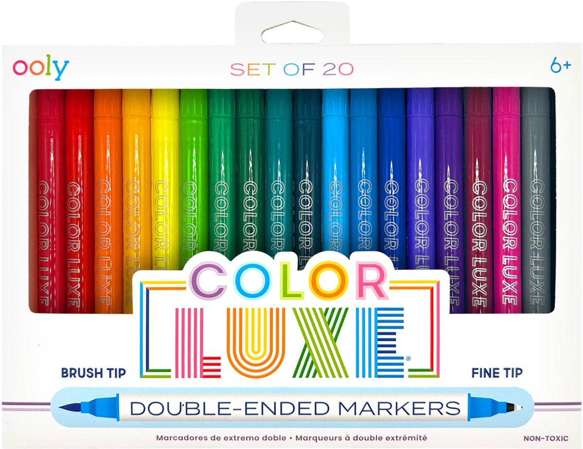 Ooly - Color Luxury - doppelseitige Marker - 20 Stück