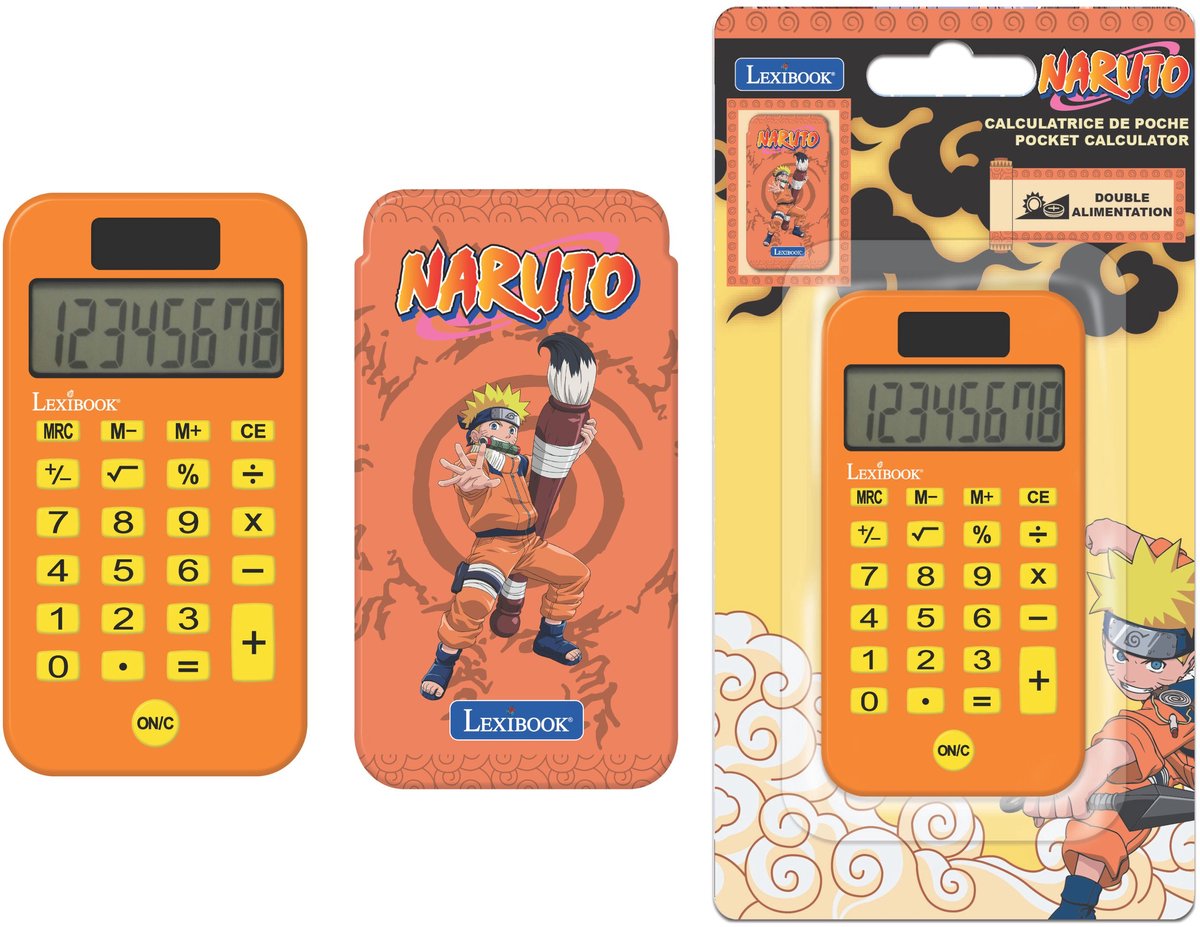 Lexibook naruto zakrekenmachine