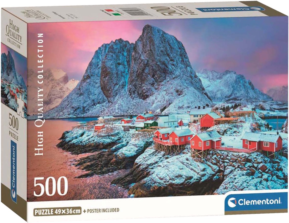 Clementoni-Puzzle Amnoy Village, 500 Teile.