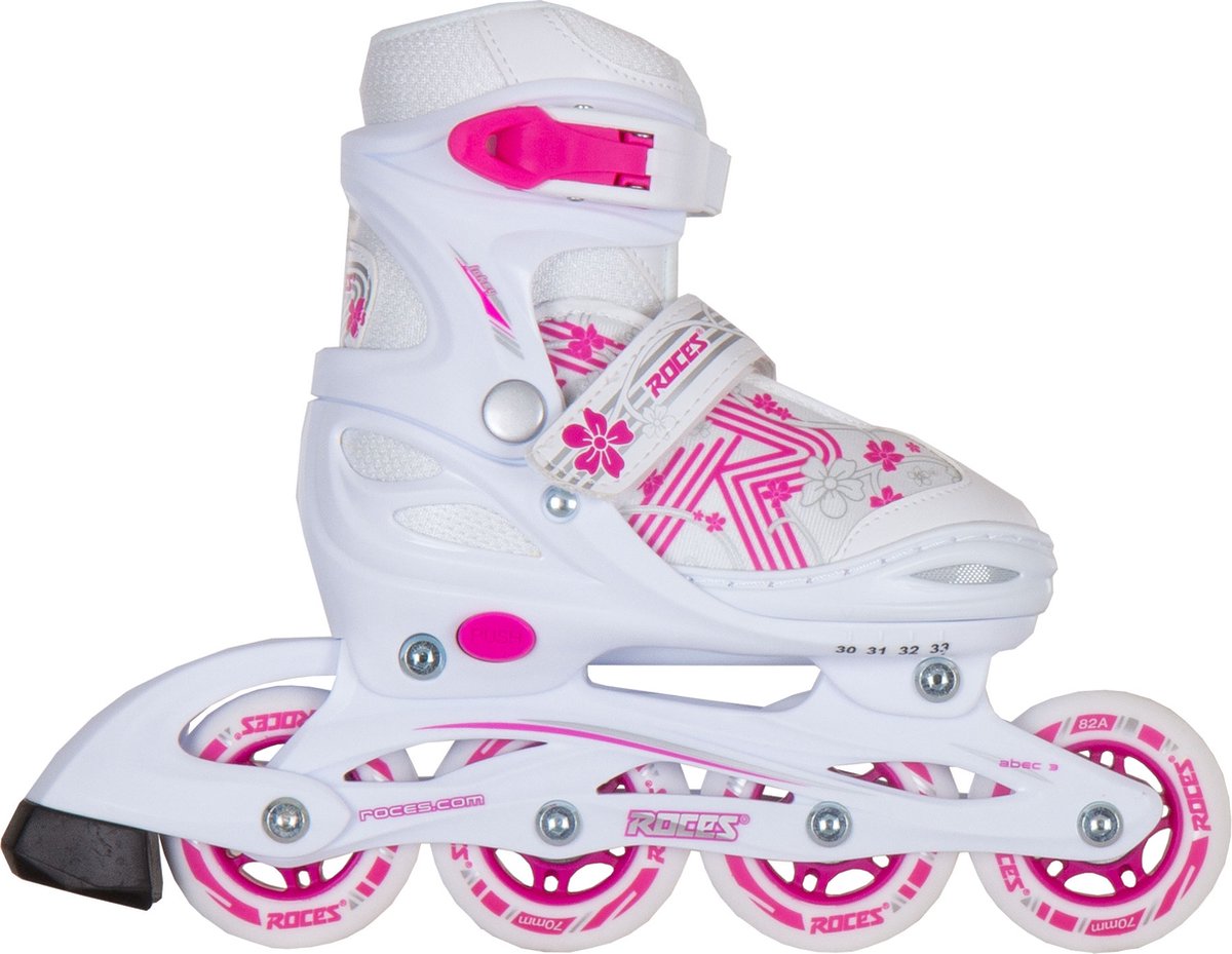 ROCES Inline Skates schicken 3.0 Softboat 82A White Pink MT 38-41