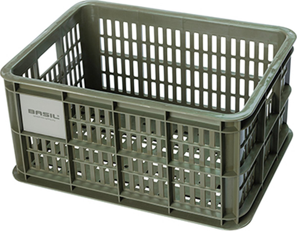 Basilikum fietslat S - klein - 17,5 Liter - grün