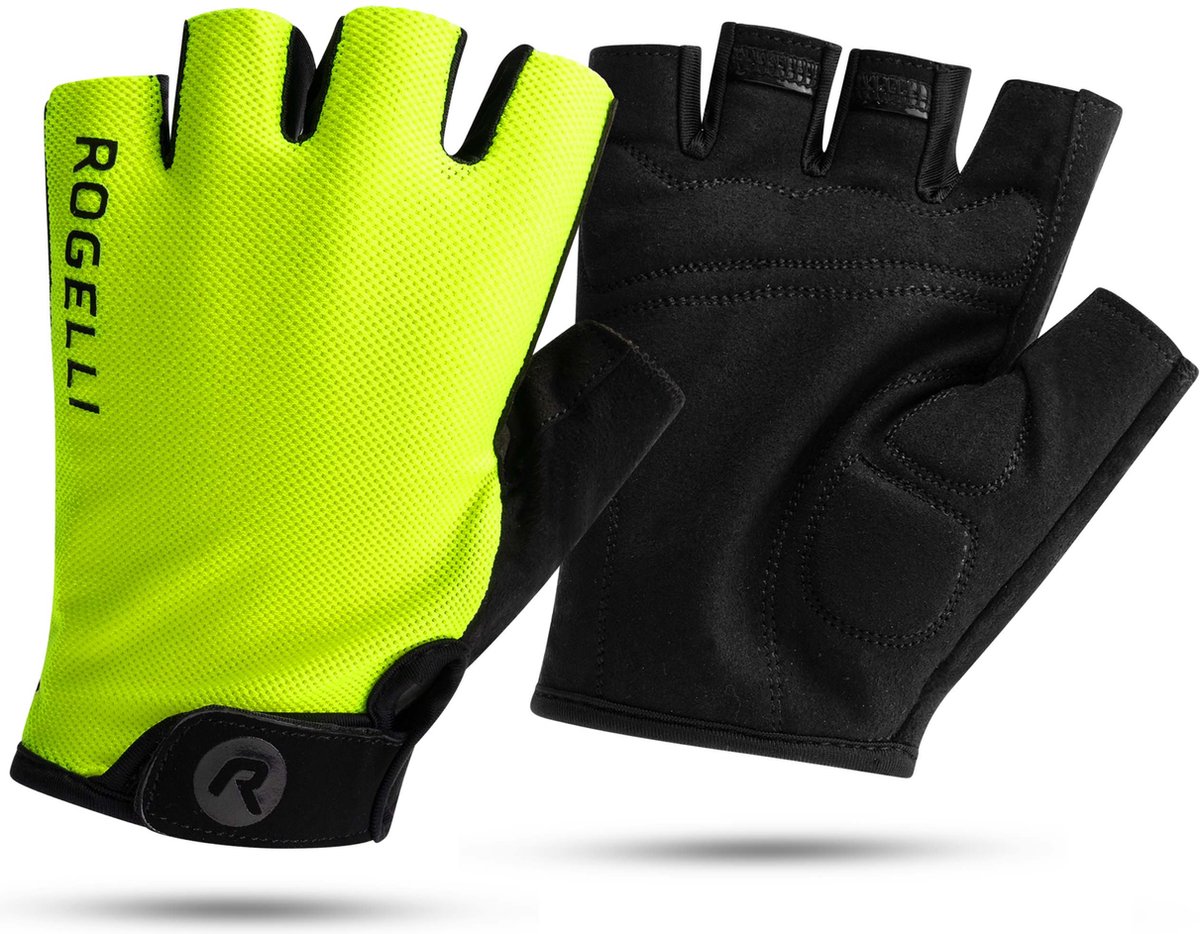 Rogelli core fietshandschoenen heren - zomer - fluorgeel - xxl