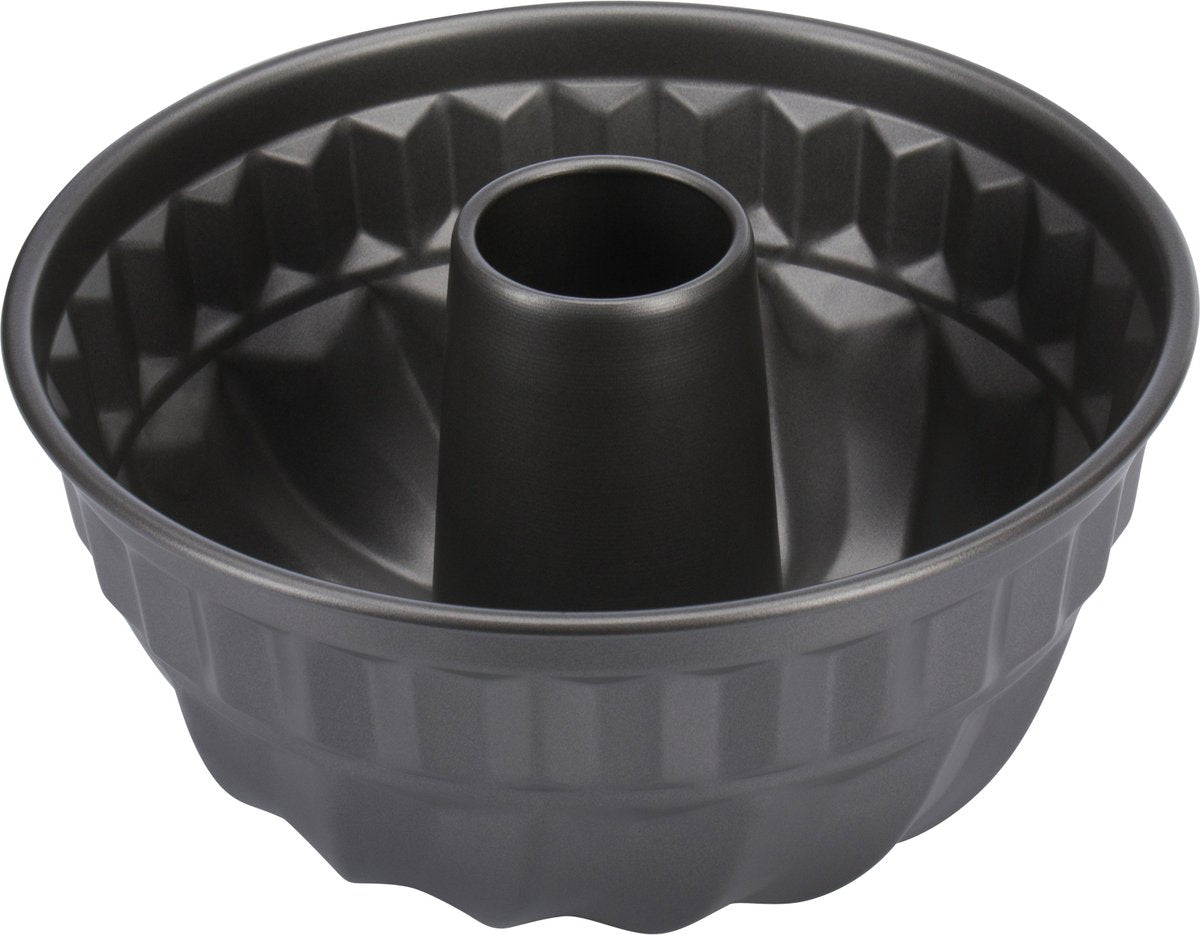 Westmark Gugelhupf, ø 22 cm, mit Antihaftbeschichtung, kaltgewalzter Stahl, Backmeister, Anthrazit, 32802270