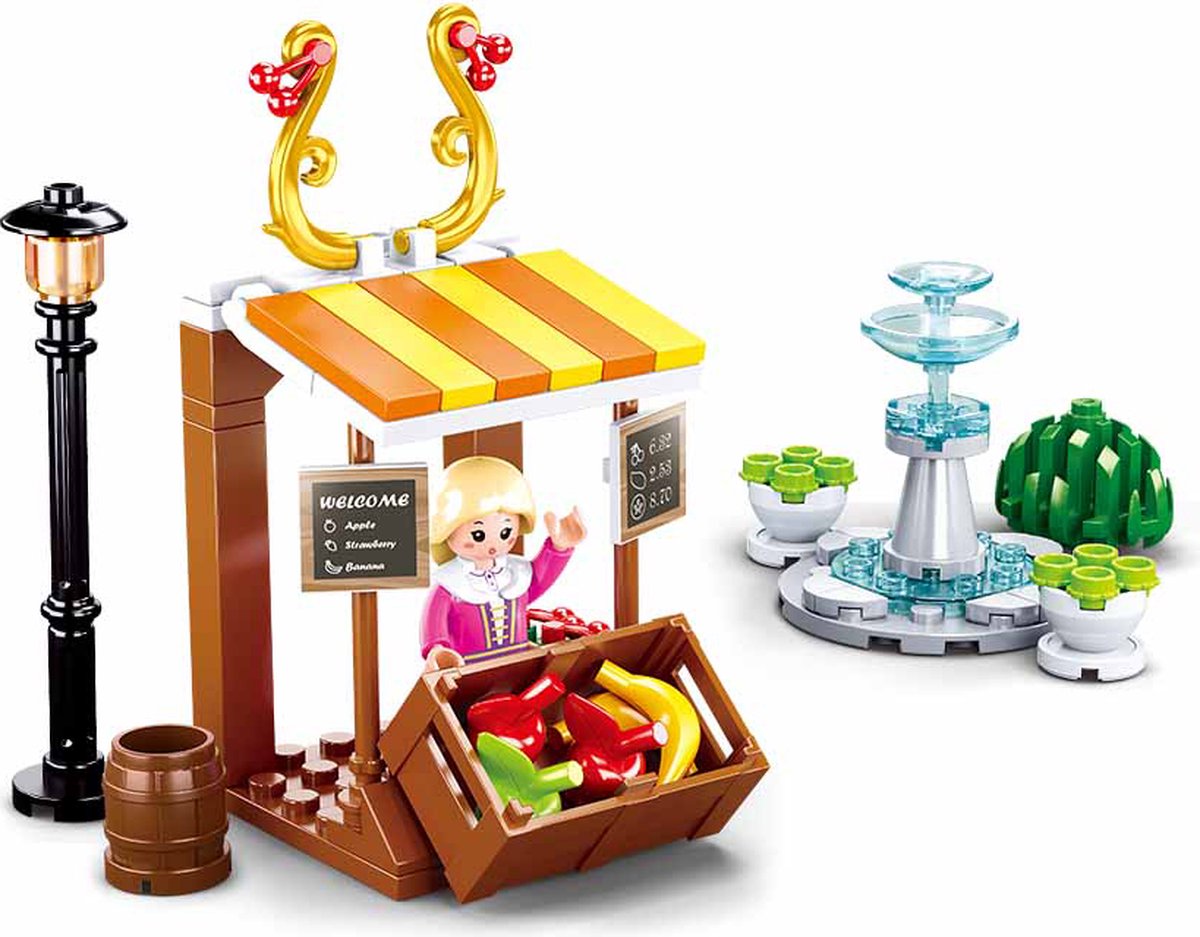 Sluban-Mädchentraum-Obststand (m38-b0870)